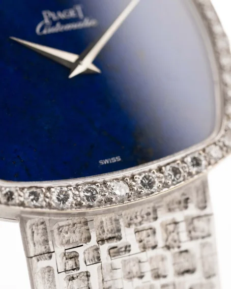 Piaget TV 12735 Lapis Lazuli Diamond 1970s - Image 11