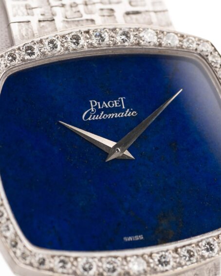 Piaget TV 12735 Lapis Lazuli Diamond 1970s - Image 10