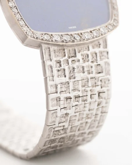 Piaget TV 12735 Lapis Lazuli Diamond 1970s - Image 9