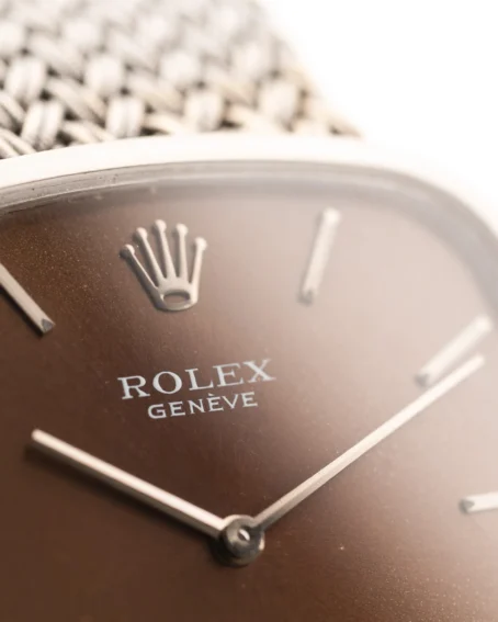 Rolex Cellini 18k Square Tropic 1976 - Image 4