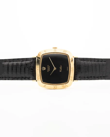 Rolex Cellini 18k Black Roman 1970 - Image 10