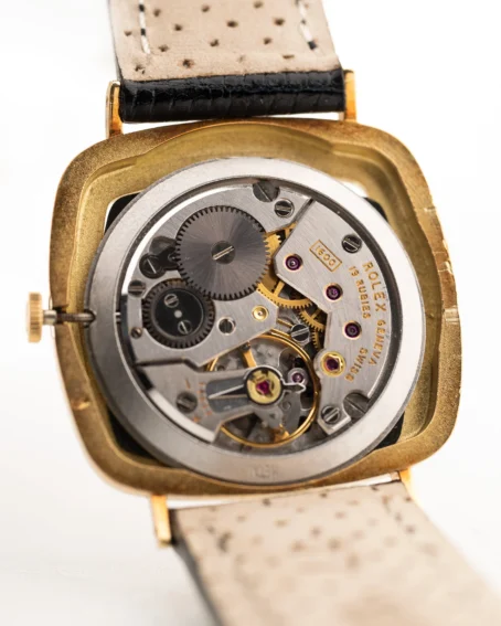 Rolex Cellini 18k Black Roman 1970 - Image 2