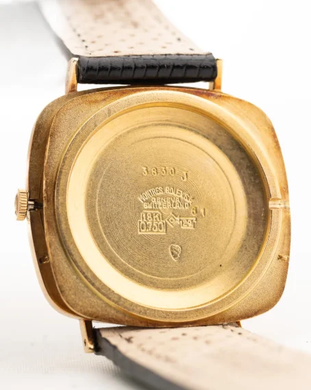 Rolex Cellini 18k Black Roman 1970 - Image 3