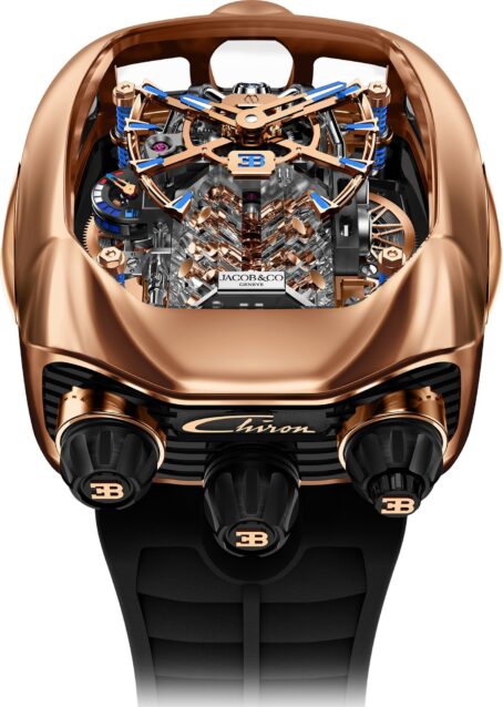 Bugatti Chiron Tourbillon Rose Gold Fully Automatic - Image 7