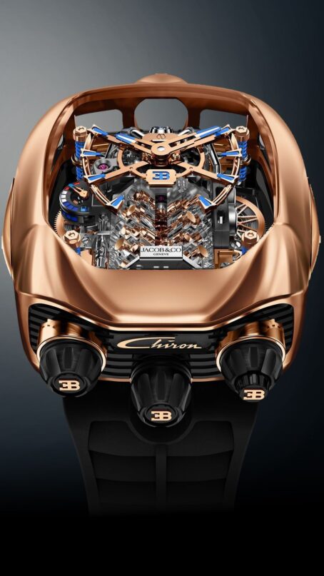 Bugatti Chiron Tourbillon Rose Gold Fully Automatic - Image 8