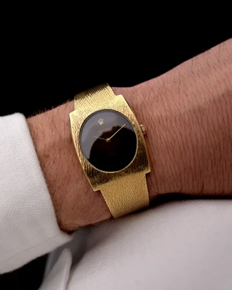 Rolex Cellini Schokolade 14k 1963