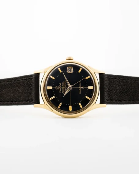Omega Constellation 18k Black Gilt Dial 1961 - Image 2